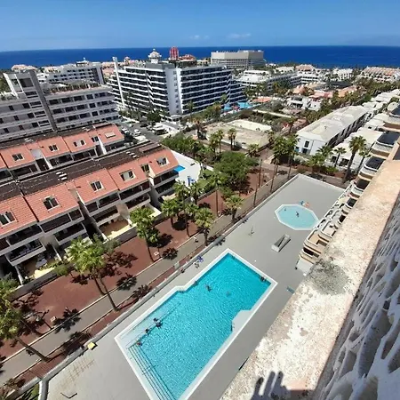 Cozy With Balcony, Pool And Wifi In Playa De Americas * Arona (Tenerife)